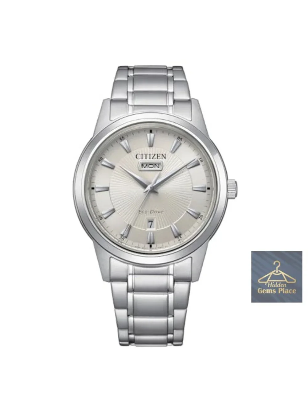 Citizen Eco-Drive Men's Classic Stainless Steel Watch 40mm